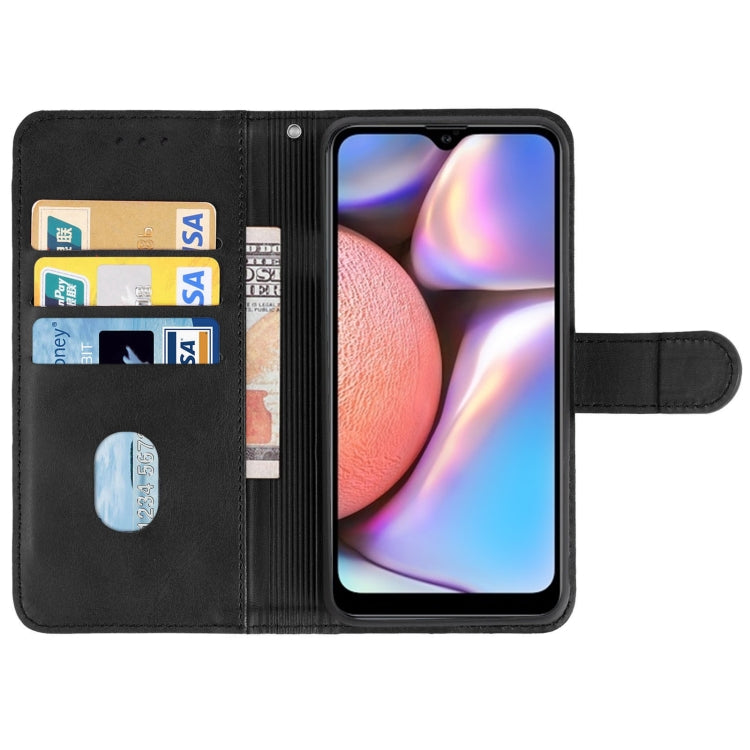 For Samsung Galaxy A10s / M01s Leather Phone Case(Black) by buy2fix