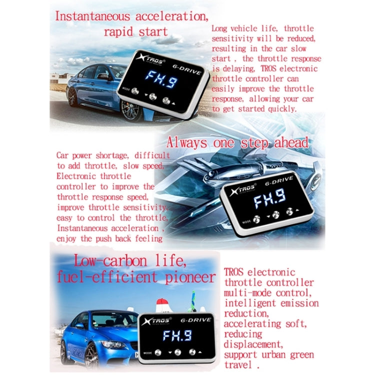 For Honda Jazz 2015- TROS TS-6Drive Potent Booster Electronic Throttle Controller - In Car by TROS | Online Shopping UK | buy2fix