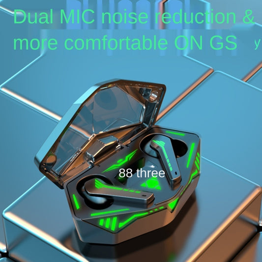 MD198 TWS E-sports Gaming Wireless Bluetooth Earphone(Black) by buy2fix