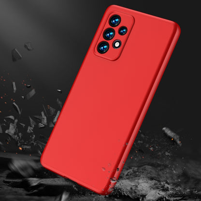 For Samsung Galaxy A33 5G GKK Three Stage Splicing Full Coverage PC Phone Case(Red) - Galaxy Phone Cases by GKK | Online Shopping UK | buy2fix