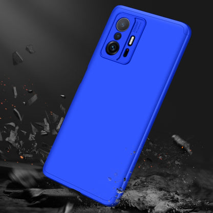 For Xiaomi Mi 11T GKK Three Stage Splicing Full Coverage PC Phone Case(Blue) - Xiaomi Cases by GKK | Online Shopping UK | buy2fix