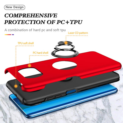 For Xiaomi Poco X3 NFC / X3 PC + TPU Magnetic Phone Case with Invisible Ring Holder(Red) - Xiaomi Cases by buy2fix | Online Shopping UK | buy2fix