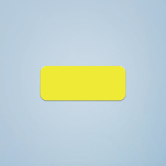 10 x 25mm 240 Sheets Thermal Printing Label Paper Stickers For NiiMbot D101 / D11(Yellow) by buy2fix