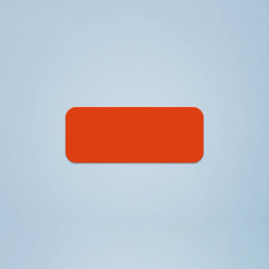 10 x 25mm 240 Sheets Thermal Printing Label Paper Stickers For NiiMbot D101 / D11(Red) by buy2fix