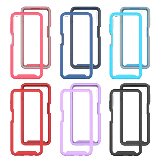 For Samsung Galaxy A13 5G/A04s Starry Sky Solid Color Series Shockproof PC + TPU Protective Phone Case(Rose Red) by buy2fix