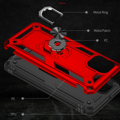 For Samsung Galaxy A03 166mm Version Shockproof TPU + PC Phone Case(Red) by buy2fix