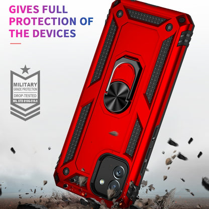For Samsung Galaxy A03 166mm Version Shockproof TPU + PC Phone Case(Red) by buy2fix