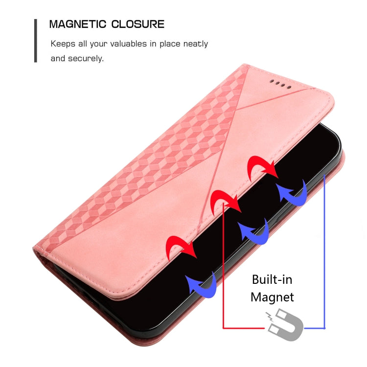 For Xiaomi Redmi Note 11 5G Skin Feel Magnetic Leather Phone Case(Rose Gold) - Xiaomi Cases by buy2fix | Online Shopping UK | buy2fix