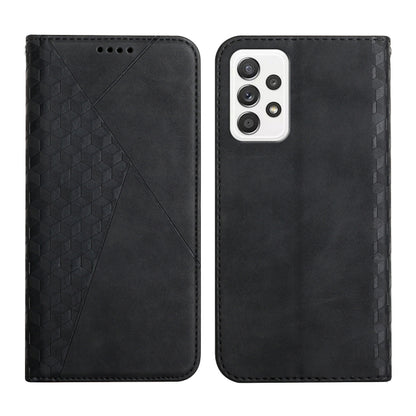 For Samsung Galaxy A53 5G Skin Feel Magnetic Leather Phone Case(Black) by buy2fix
