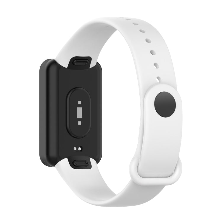 For Xiaomi Redmi Smart Band Pro Silicone Watch Band(White) - Watch Bands by buy2fix | Online Shopping UK | buy2fix