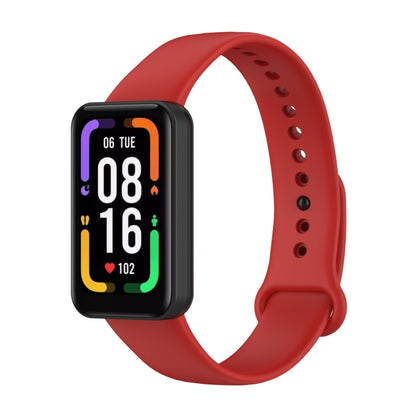 For Xiaomi Redmi Smart Band Pro Silicone Watch Band(Red) - Watch Bands by buy2fix | Online Shopping UK | buy2fix