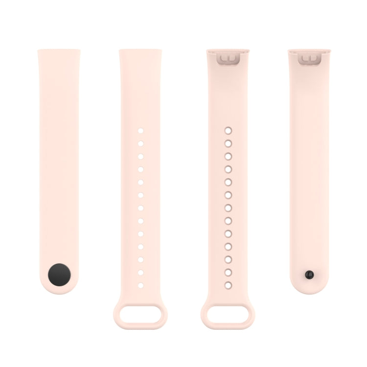 For Xiaomi Redmi Smart Band Pro Silicone Watch Band(Light Pink) - Watch Bands by buy2fix | Online Shopping UK | buy2fix