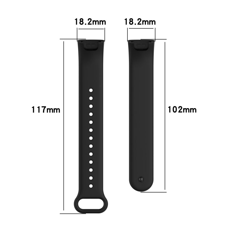 For Xiaomi Redmi Smart Band Pro Silicone Watch Band(Orange) - Watch Bands by buy2fix | Online Shopping UK | buy2fix