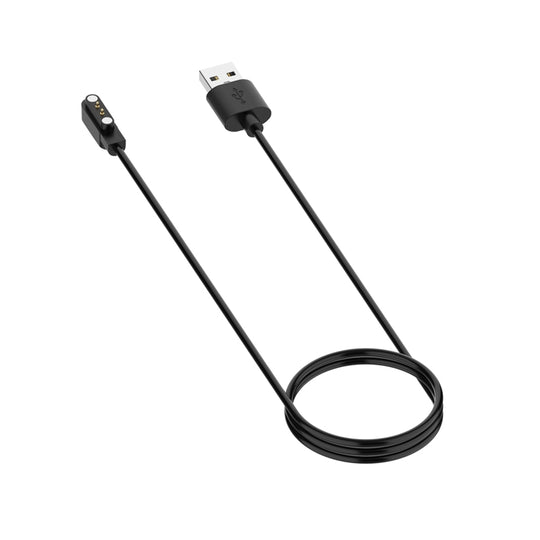 Pour le câble de charge magnétique de la montre intelligente Noise Colorfit Pro 3, longueur: 1 m (noir)