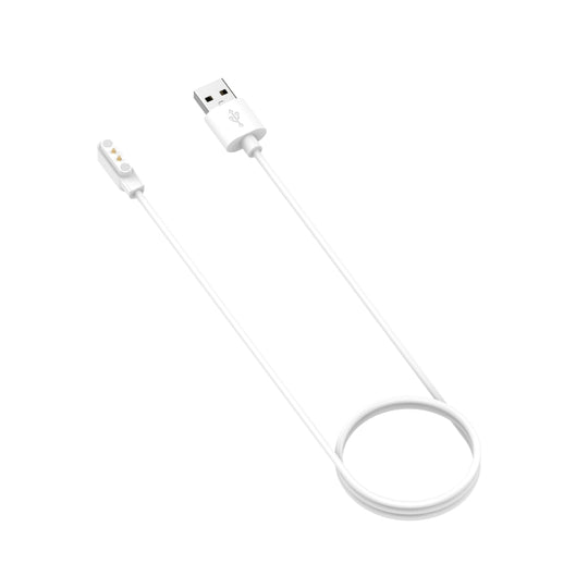 Magnetisches Ladekabel für Noise Colorfit Pro 3 Smart Watch, Länge: 1 m (weiß)