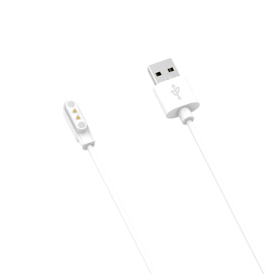 For Noise Colorfit Pro 3 Smart Watch Magnetic Charging Cable, Length: 1m(White) by buy2fix