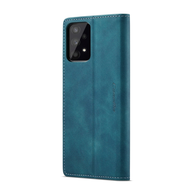 For Samsung Galaxy A33 5G CaseMe 013 Multifunctional Horizontal Flip Leather Phone Case(Blue) - Galaxy Phone Cases by CaseMe | Online Shopping UK | buy2fix