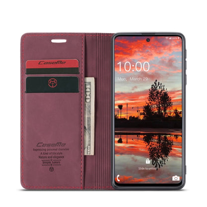 For Samsung Galaxy A33 5G CaseMe 013 Multifunctional Horizontal Flip Leather Phone Case(Wine Red) - Galaxy Phone Cases by CaseMe | Online Shopping UK | buy2fix