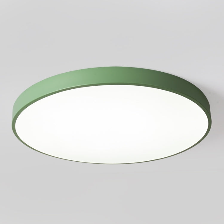 Macaron LED Round Ceiling Lamp, Stepless Dimming, Size:23cm(Green) by buy2fix