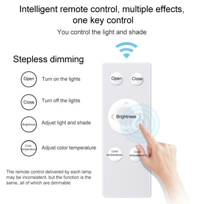 Macaron LED Round Ceiling Lamp, Stepless Dimming, Size:23cm(Green) by buy2fix