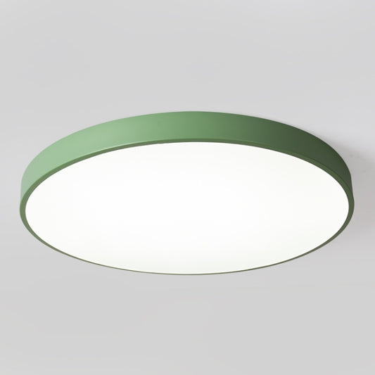 Macaron LED Round Ceiling Lamp, Stepless Dimming, Size:50cm(Green) by buy2fix