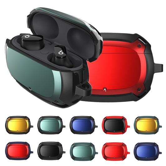 Bumblebee Armor Earphone Protective Case with Hook For Beats Studio Buds(Blue + Red) by buy2fix