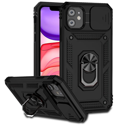 For iPhone 11 Sliding Camshield Holder Phone Case (Black) by buy2fix