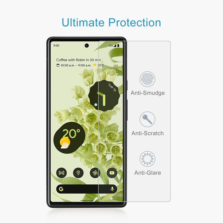 10 PCS 0.26mm 9H 2.5D Tempered Glass Film For Google Pixel 6a by buy2fix