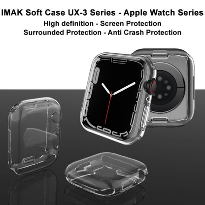 imak UX-3 Series TPU Protective Case For Apple Watch Series 9 / 8 / 7 45mm by imak