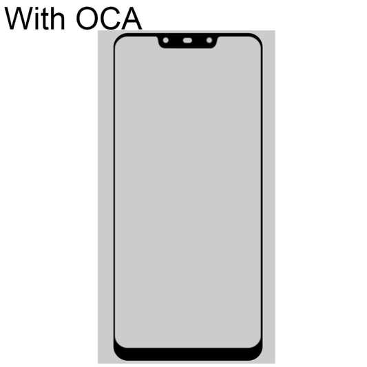 For Honor 8C Front Screen Outer Glass Lens with OCA Optically Clear Adhesive by buy2fix