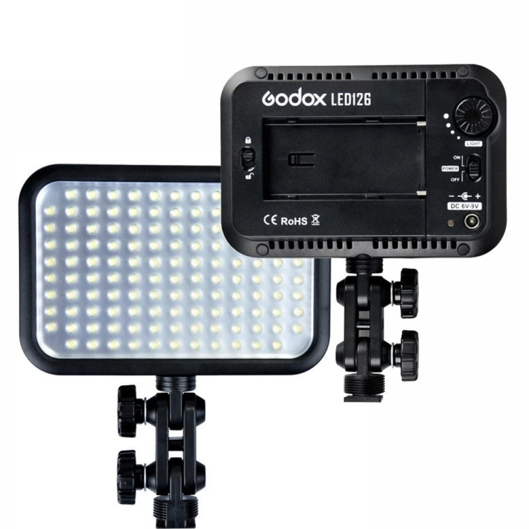 Godox LED126 LED Video Shoot Light - Camera Accessories by Godox | Online Shopping UK | buy2fix