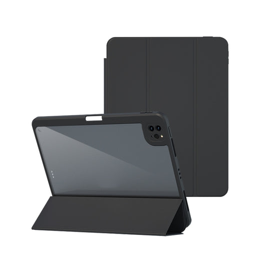 For iPad Pro 11 2022 / 2021 Magnetic Split Leather Smart Tablet Case(Black) by buy2fix