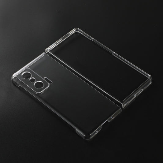 For Honor Magic V Fold Transparent PC Phone Case(Transparent) by buy2fix