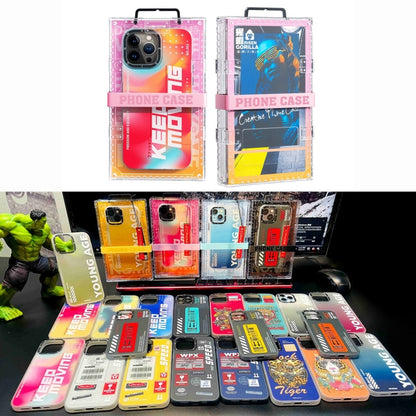 For iPhone 12 WK WPC-015 Gorillas Series Cool PC + TPU Phone Case(WGC-013) - iPhone 12 / 12 Pro Cases by WK | Online Shopping UK | buy2fix