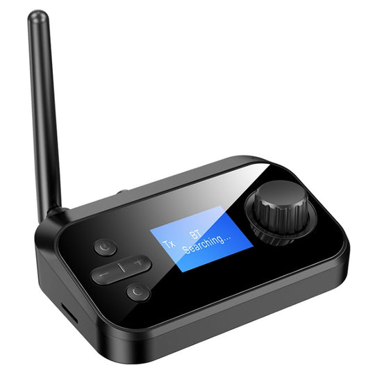 C41 3 en 1 fibre optique Bluetooth 5.0 adaptateur audio récepteur émetteur avec écran LCD
