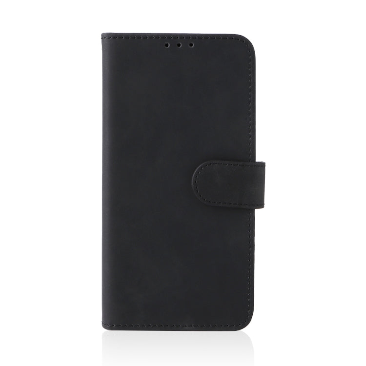 For Xiaomi Redmi Note 11 / Note 11S Global Skin Feel Magnetic Buckle Leather Phone Case(Black) - Xiaomi Accessories by buy2fix | Online Shopping UK | buy2fix