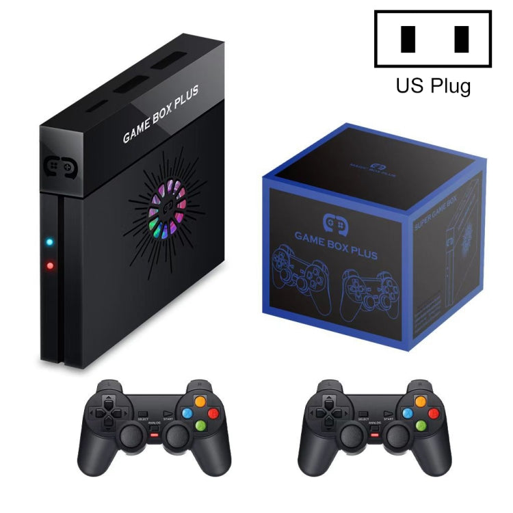 X6 Game Box 4K Video Games Console Magic Box with 2.4GHz Controller, Capacity:64GB(US Plug) - Pocket Console by buy2fix | Online Shopping UK | buy2fix