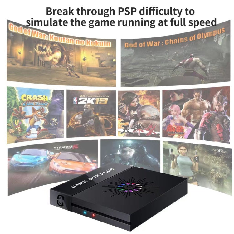 X6 Game Box 4K Video Games Console Magic Box with 2.4GHz Controller, Capacity:64GB(US Plug) - Pocket Console by buy2fix | Online Shopping UK | buy2fix