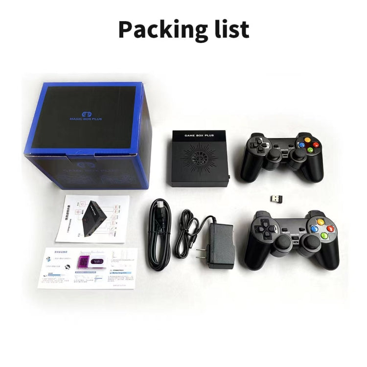 X6 Game Box 4K Video Games Console Magic Box with 2.4GHz Controller, Capacity:64GB(EU Plug) - Pocket Console by buy2fix | Online Shopping UK | buy2fix