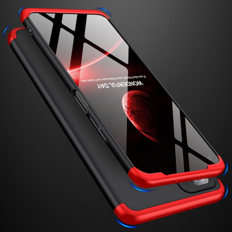 For Xiaomi Poco M4 Pro / Redmi Note 11 CN Version GKK Three Stage Splicing PC Phone Case(Black Red) - Xiaomi Cases by GKK | Online Shopping UK | buy2fix