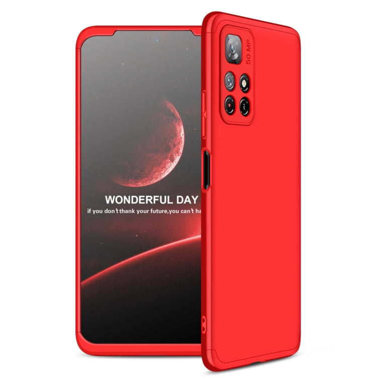 For Xiaomi Poco M4 Pro / Redmi Note 11 CN Version GKK Three Stage Splicing PC Phone Case(Red) - Xiaomi Cases by GKK | Online Shopping UK | buy2fix