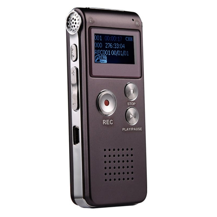 SK-012 16GB USB Dictaphone Digital Audio Voice Recorder with WAV MP3 Player VAR Function(Purple) - Consumer Electronics by buy2fix | Online Shopping UK | buy2fix