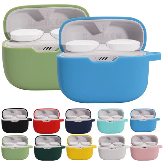 Earphone Protective Case with Hanging Buckle For JBL T130NC(Sky Blue) by buy2fix