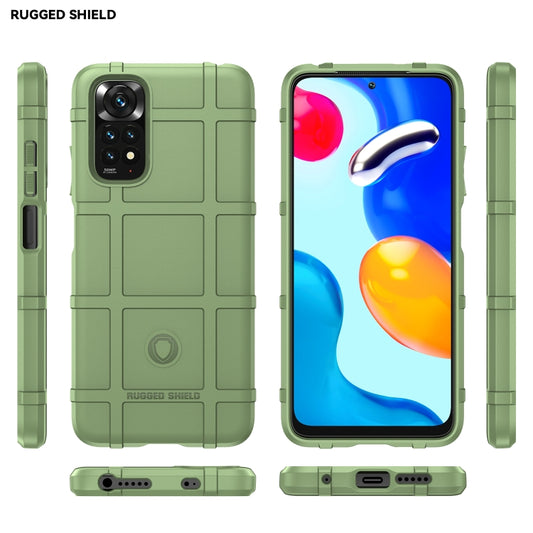 For Xiaomi Redmi Note 11 (Global)/Redmi Note 11S Full Coverage Shockproof TPU Case(Green) by buy2fix