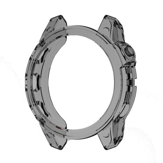 For Garmin Epix Half-pack TPU Watch Case(Transparent Black) by buy2fix