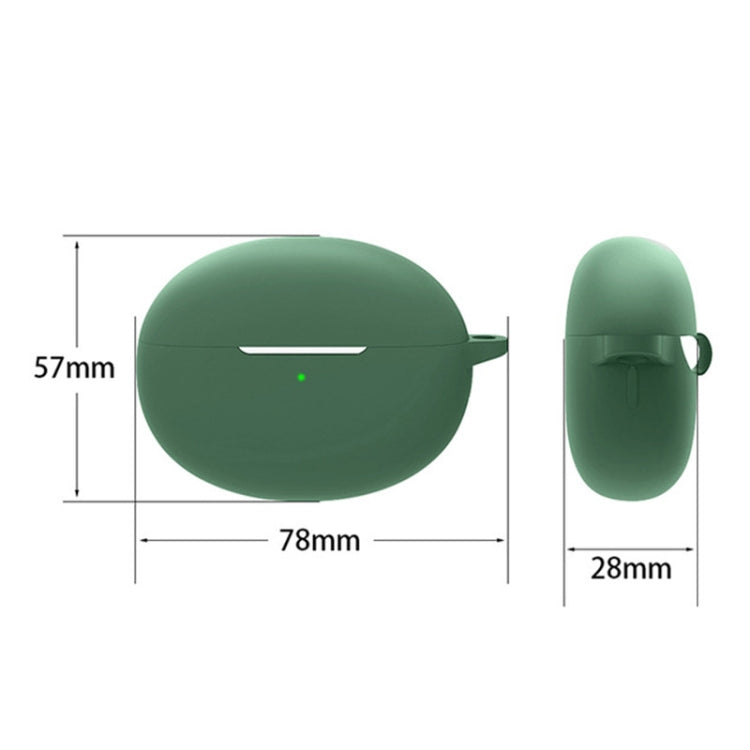Solid Color Silicone Earphone Protective Case For OPPO Enco X2(Matcha Green) - Other Earphone Case by buy2fix | Online Shopping UK | buy2fix