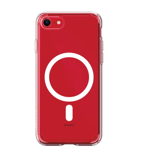 For iPhone SE 2022 / SE 2020 / 8 / 7 TPU Magsafe Phone Case(Transparent) by buy2fix