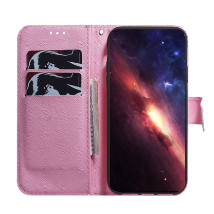 For Tecno Camon 18 / 18P Coloured Drawing Leather Phone Case(Magnolia Flower) by buy2fix