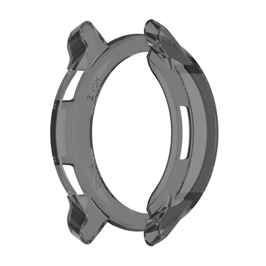 For Xiaomi Watch S1 Active / Watch Color 2 TPU Half-pack Watch Case(Transparent Black) by buy2fix