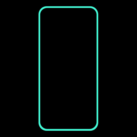 For iPhone 11 / XR Luminous Shatterproof Airbag Tempered Glass Film by buy2fix